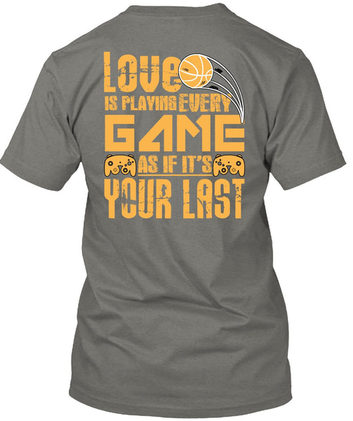 Love Is Playing Game T Shirt, Being A Gamer T Shirt