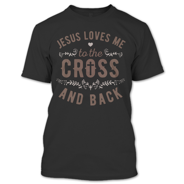 A black t-shirt with the shopify logo