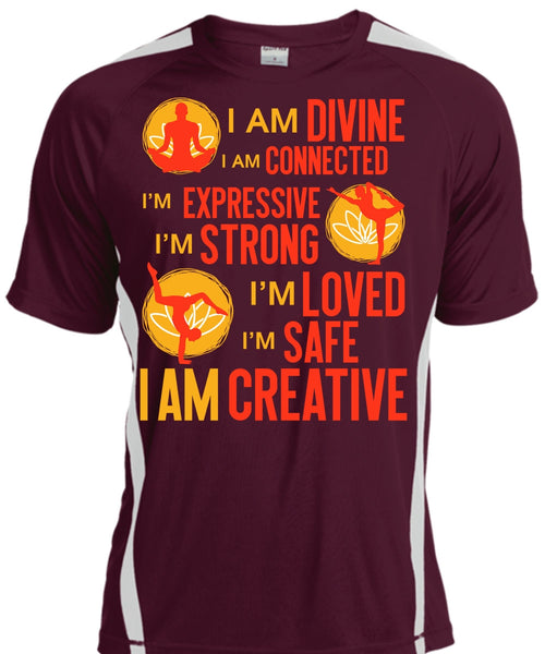 I Am Creative T Shirt, I Am Divine T Shirt, Cool Shirt