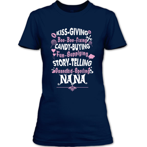 A black t-shirt with the shopify logo