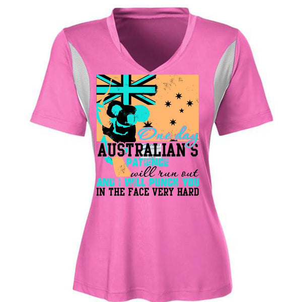 On Day Australian's Patience T Shirt, I Love Veteran T Shirt, Awesome T-Shirts