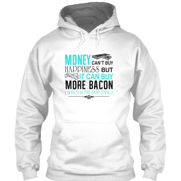 A black t-shirt with the shopify logo