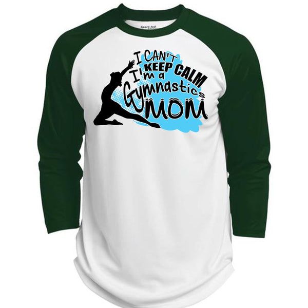 I'm A Gymnastics Mom T Shirt, I Love Mom T Shirt, Awesome T-Shirts  (Polyester Game Baseball Jersey)