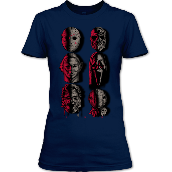 A black t-shirt with the shopify logo