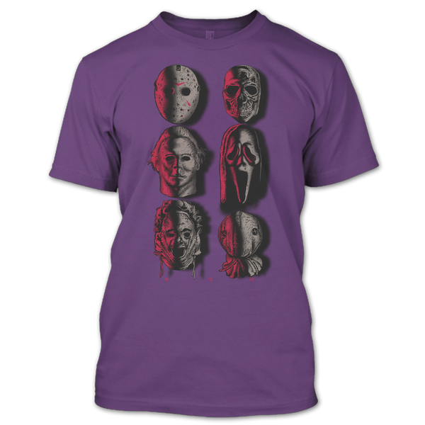 A black t-shirt with the shopify logo