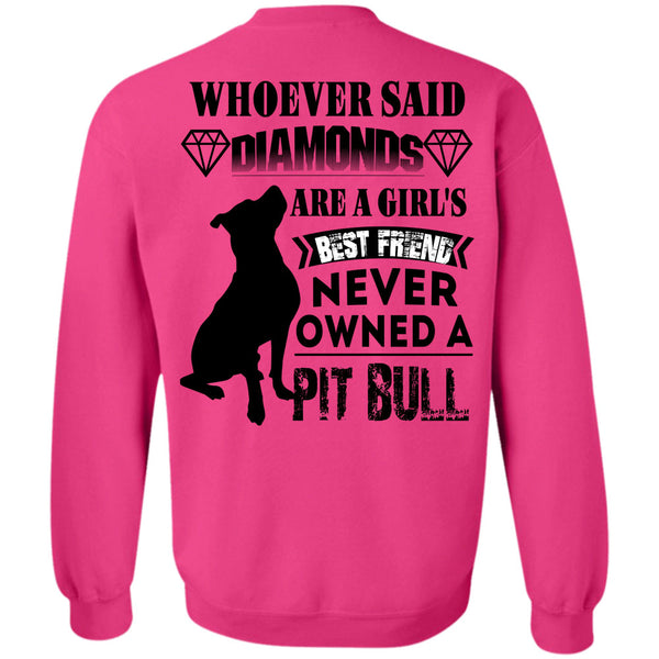 I Love Dogs T Shirt, Diamonds Are A Girl's Best Friend Sweatshirt