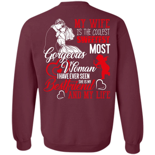 She Is My Best Friend T Shirt, I Love Husband Sweatshirt