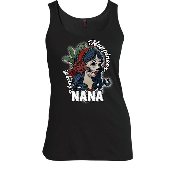 Happiness Is Being A Nana T Shirt, Coolest Nana Tank Top