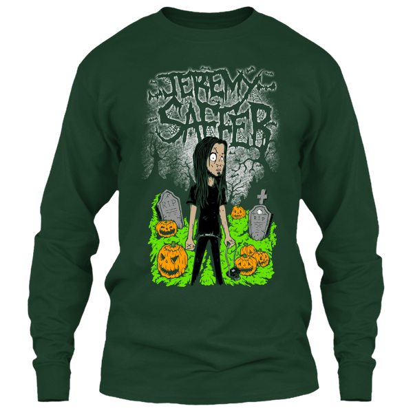 A black t-shirt with the shopify logo