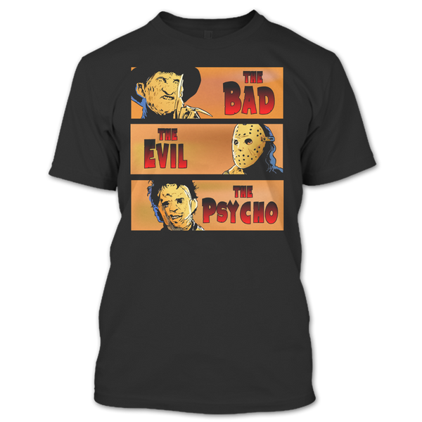 A black t-shirt with the shopify logo