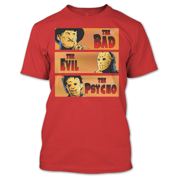 A black t-shirt with the shopify logo