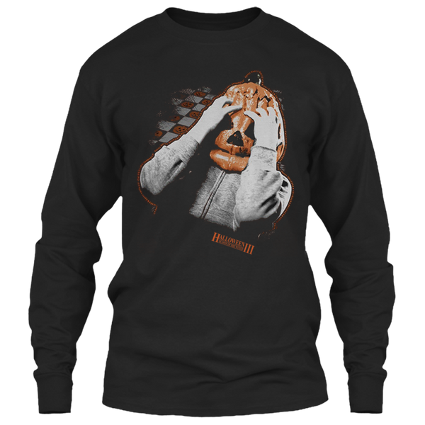 A black t-shirt with the shopify logo