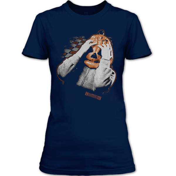 A black t-shirt with the shopify logo