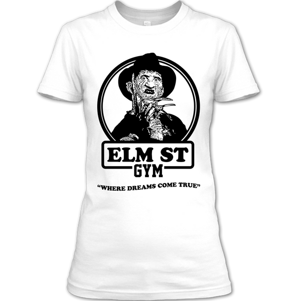 A black t-shirt with the shopify logo