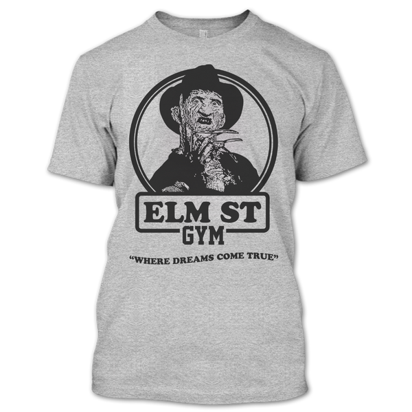 A black t-shirt with the shopify logo