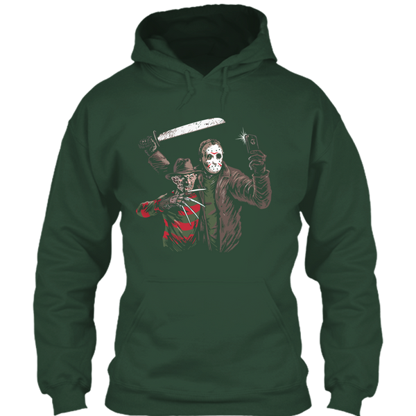 A black t-shirt with the shopify logo