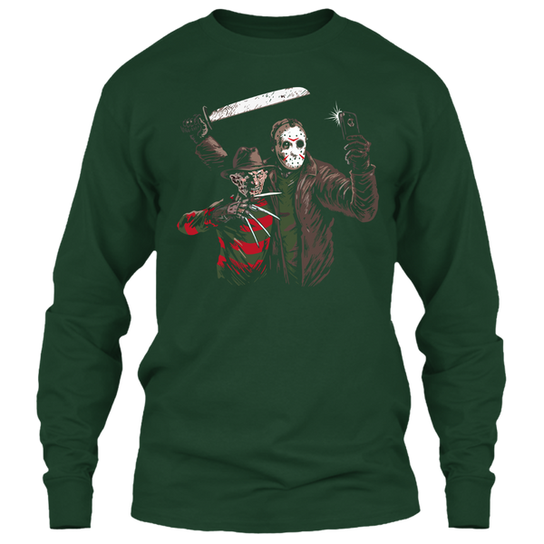 A black t-shirt with the shopify logo