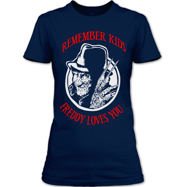 A black t-shirt with the shopify logo