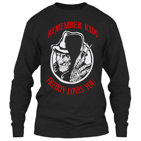 A black t-shirt with the shopify logo