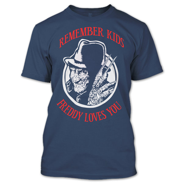 A black t-shirt with the shopify logo