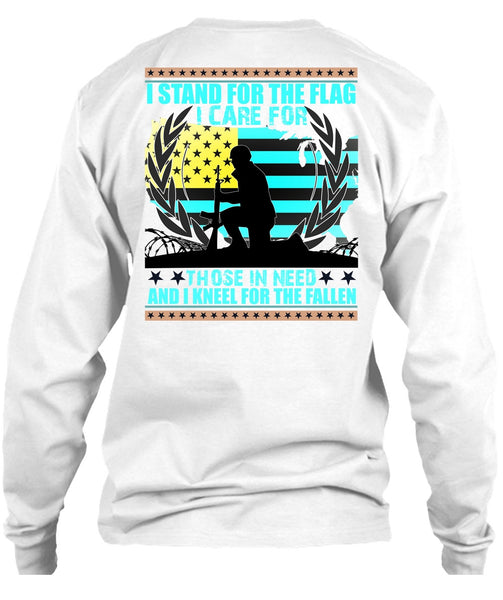 I Stand For The Flag T Shirt, I Love Veteran T Shirt