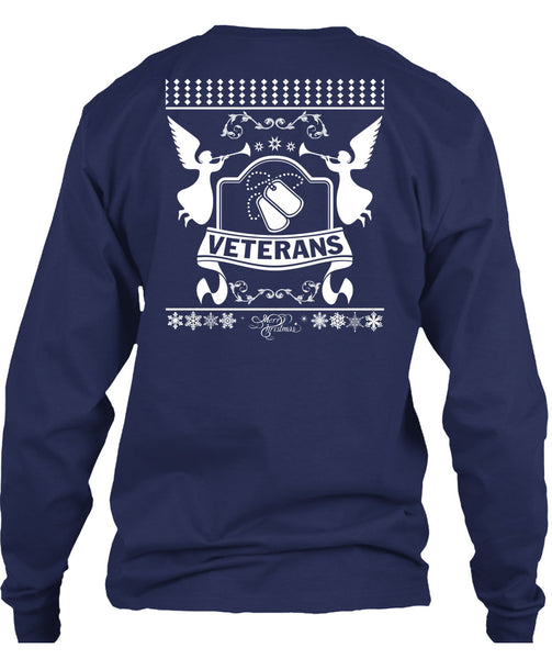 Being A Veterans T Shirt, I Love Christmas T Shirt