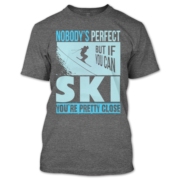 A black t-shirt with the shopify logo