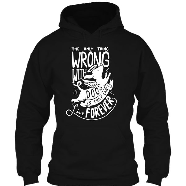 A black t-shirt with the shopify logo