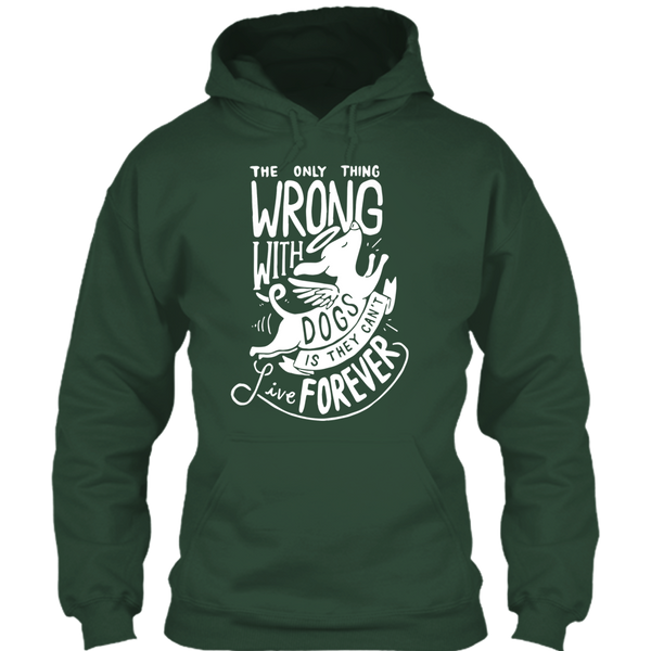 A black t-shirt with the shopify logo