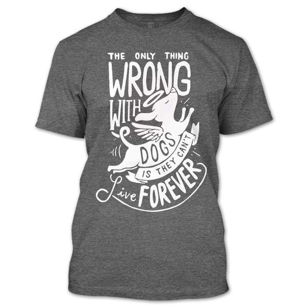 A black t-shirt with the shopify logo