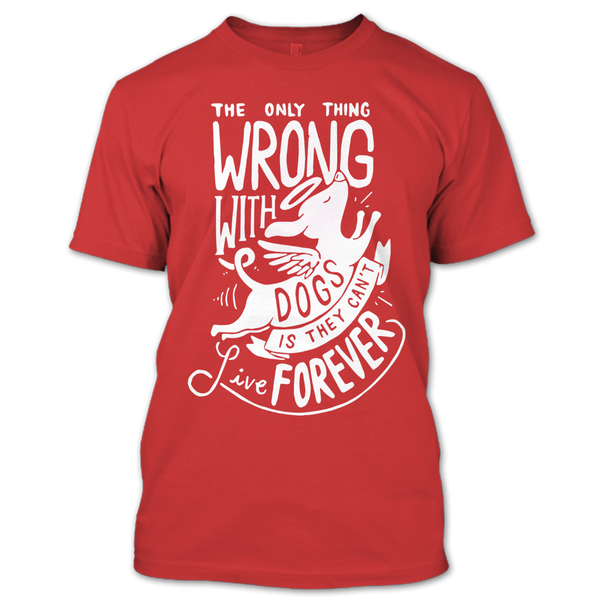 A black t-shirt with the shopify logo