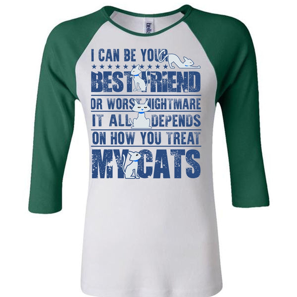 You Treat My Cats T Shirt, I Love My Cat T Shirt, Awesome T-Shirts