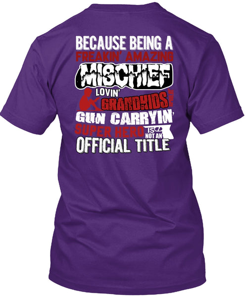 Loving Grandkids T Shirt, Official Title T Shirt