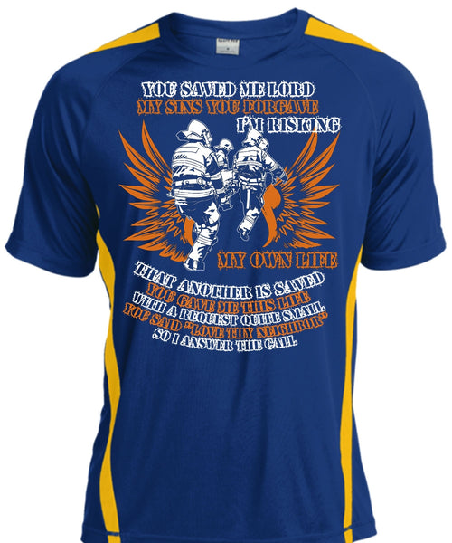 I'm Risking My Own Life T Shirt, Being A Firefighter T Shirt, Cool Shirt
