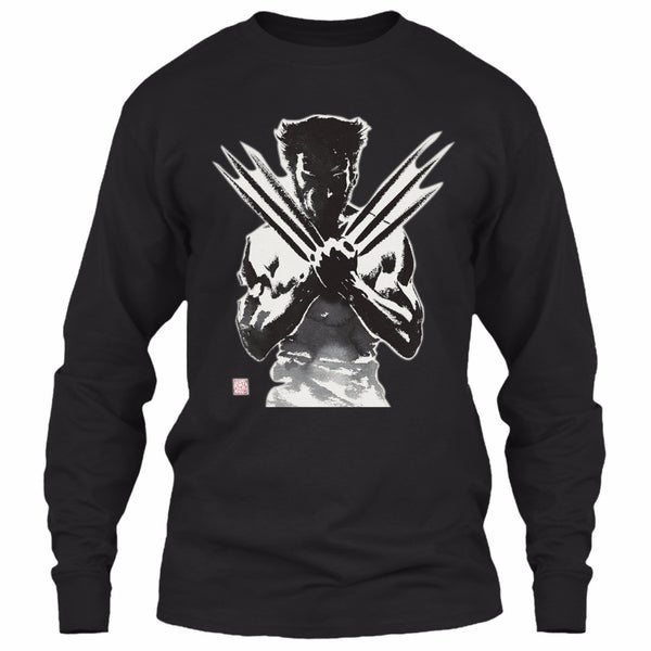 A black t-shirt with the shopify logo