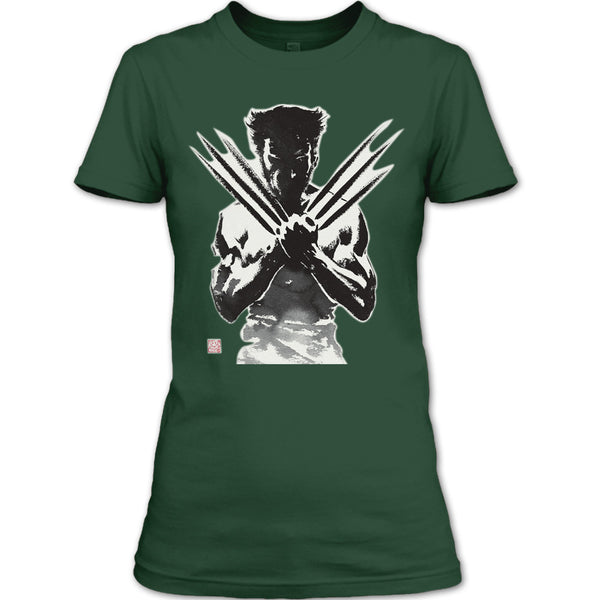 A black t-shirt with the shopify logo