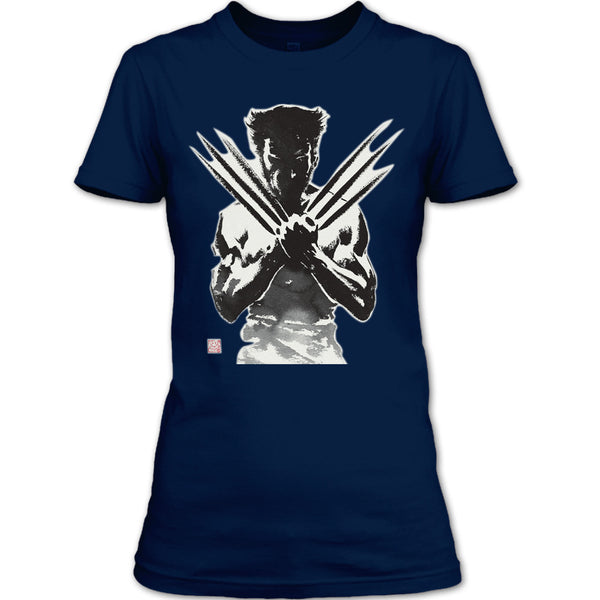 A black t-shirt with the shopify logo