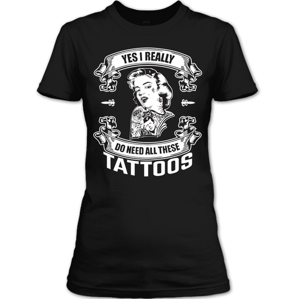 A black t-shirt with the shopify logo