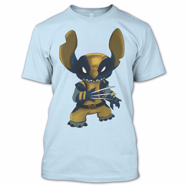 A black t-shirt with the shopify logo