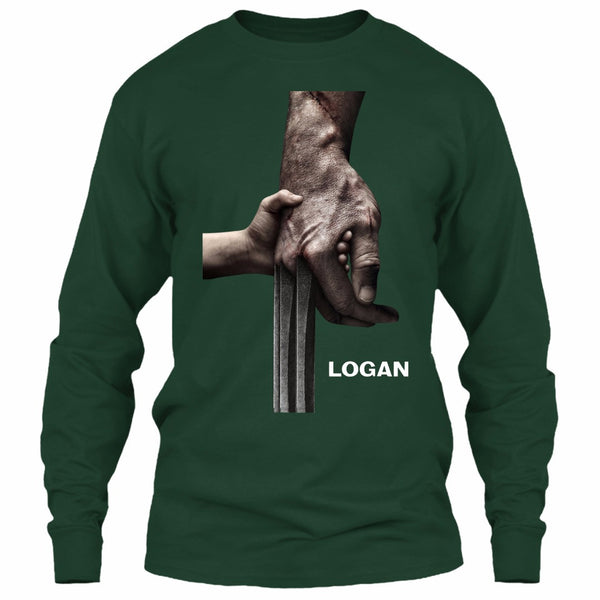 A black t-shirt with the shopify logo