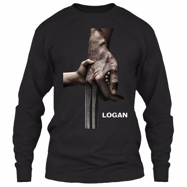 A black t-shirt with the shopify logo