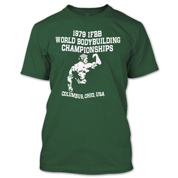 A black t-shirt with the shopify logo