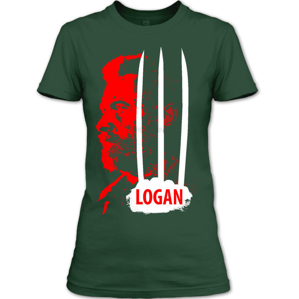 A black t-shirt with the shopify logo