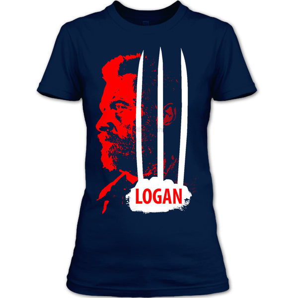 A black t-shirt with the shopify logo