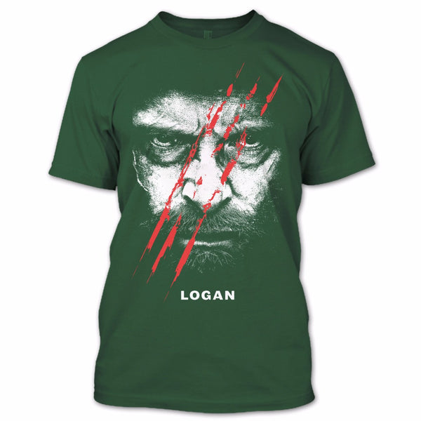 A black t-shirt with the shopify logo