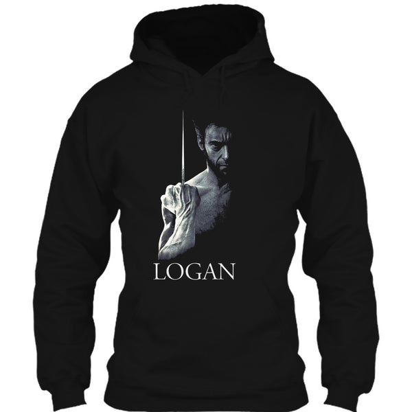 A black t-shirt with the shopify logo