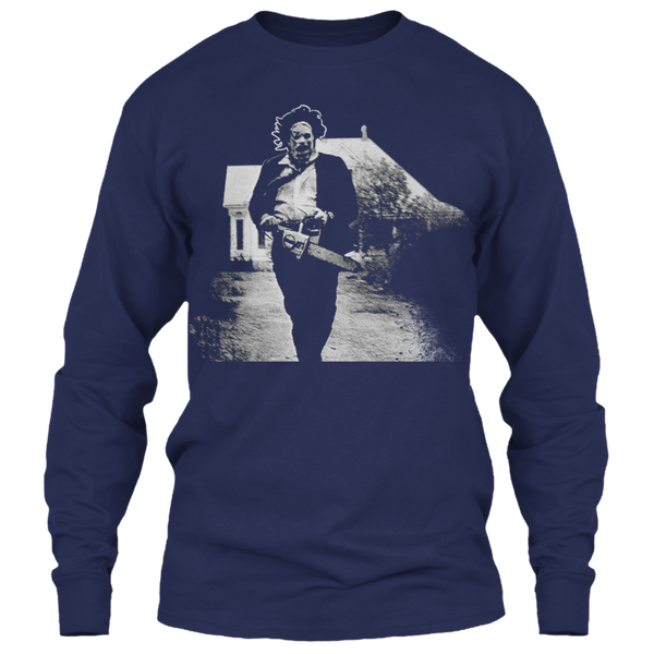 A black t-shirt with the shopify logo