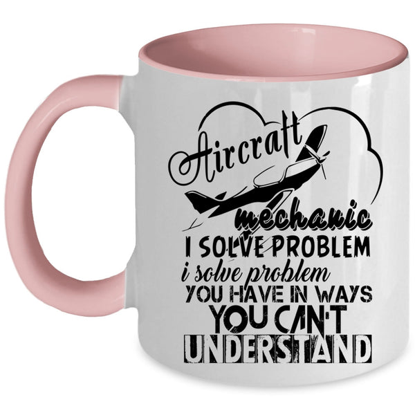 Cool Gift For Mechanic Coffee Mug, Aircraft Mechanic Accent Mug