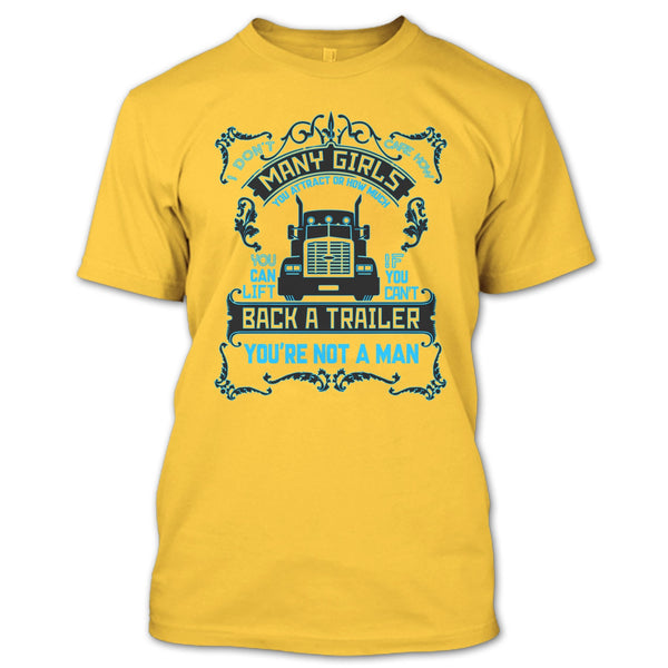I Don't Care How Many Girls T Shirt, I Am A Truck Driver T Shirt