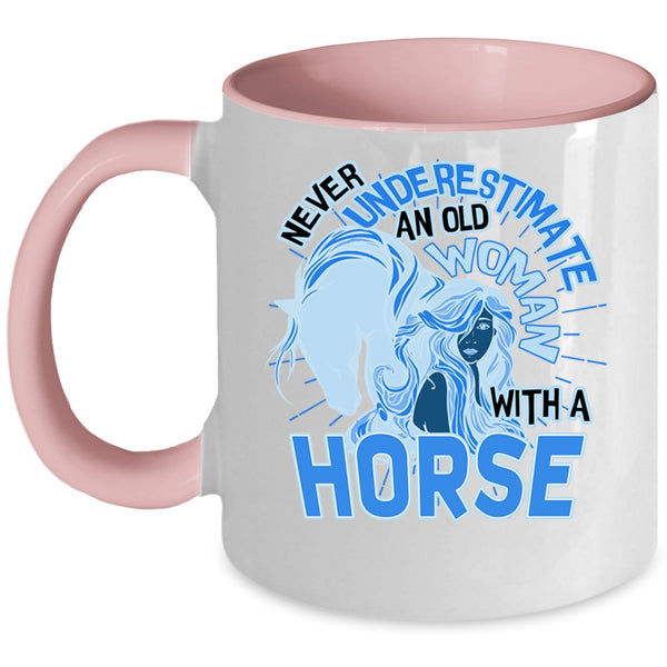 Funny Grandmas Coffee Mug, An Old Woman With A Horse Accent Mug